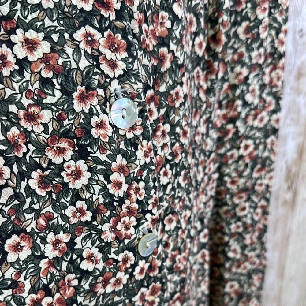 NWOT 1990s dress ms choice California floral Print Dress - Picture 6 of 9